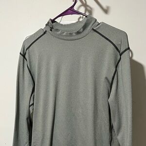 Under Armour ColdGear Compression Top in Gray
